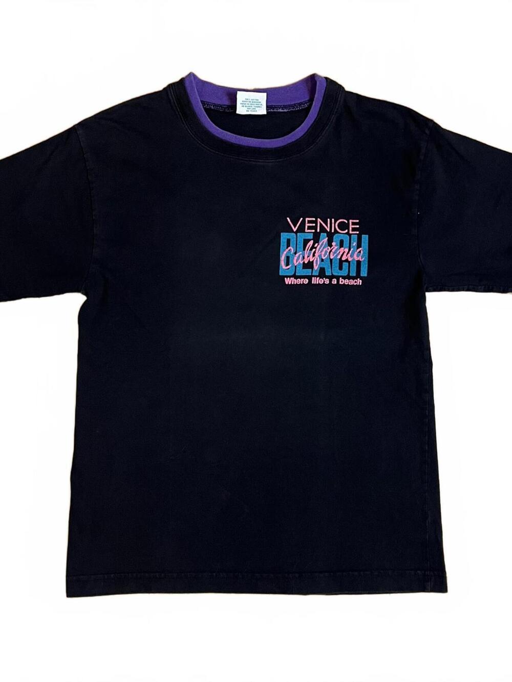 VTG 90s Venice Beach California Where Life’s a Beach Tee